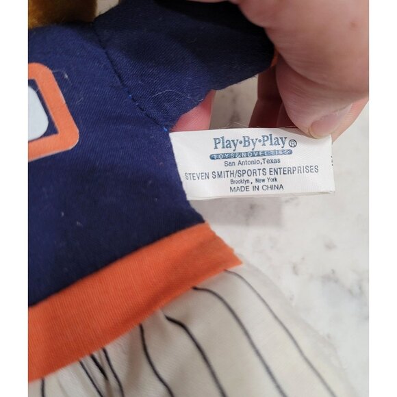 MLB Vintage 90's San Diego Padres Bear Plush Toy by Play-By-Play 10" in - Picture 3 of 7